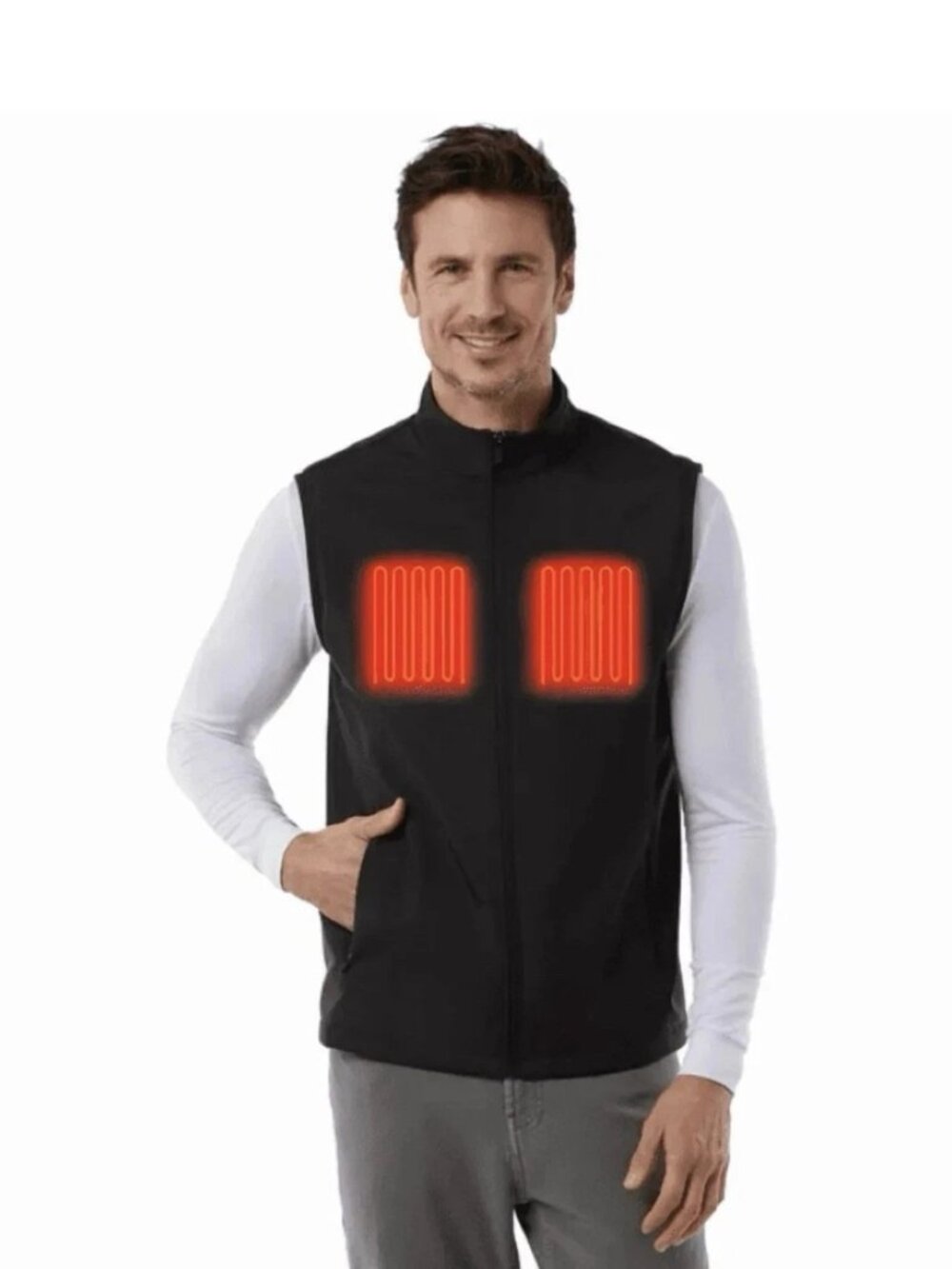 32 Degrees Heat Heated Vest Rechargeable Large L/G NWT